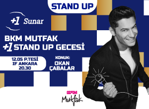 Okan Cabalar ile BKM Mutfak +1 Stand Up Gecesi