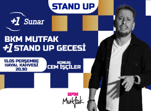 Cem İşçiler ile BKM Mutfak +1 Stand Up Gecesi