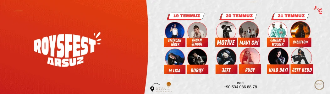 Roys Fest Arsuz